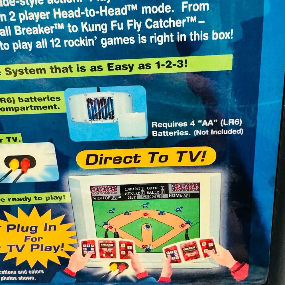 Special Edition Coleco Head to Head Video Game System w/ 12 built-in games